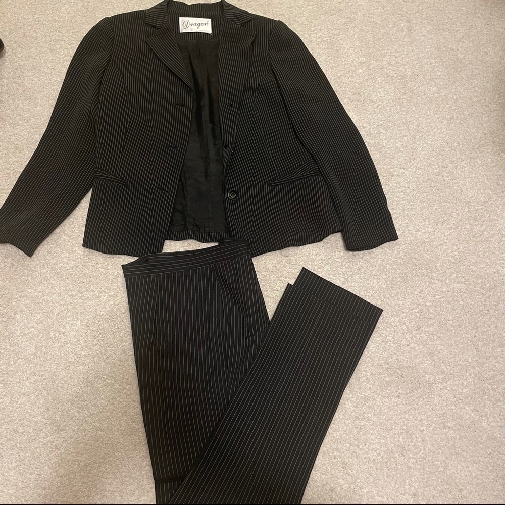 Blazer & Pants Suit Set